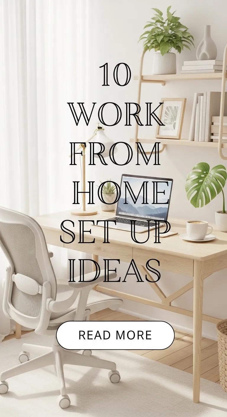 10 Work From Home Set Up Ideas