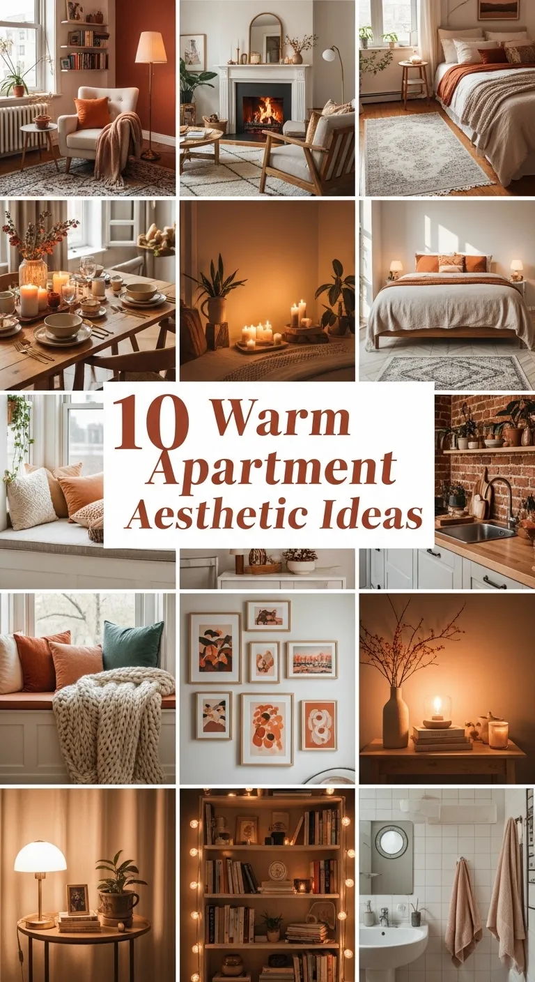 10 Warm Apartment Aesthetic Ideas