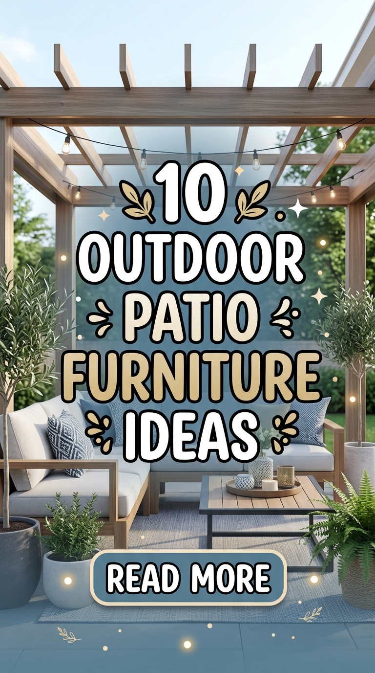 10 Outdoor Patio Furniture Ideas