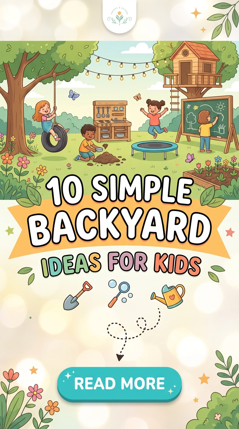 10 Simple Backyard Ideas For Kids
