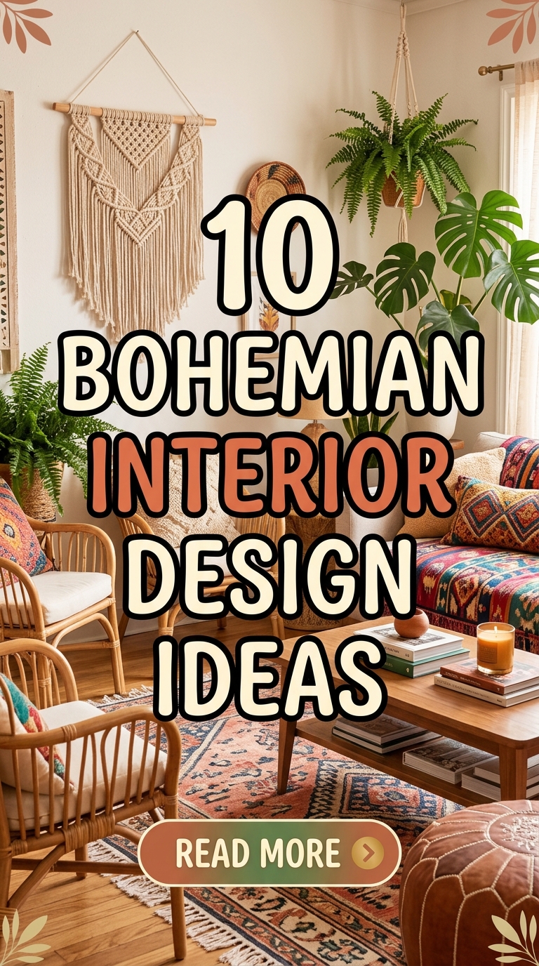10 Bohemian Interior Design Ideas