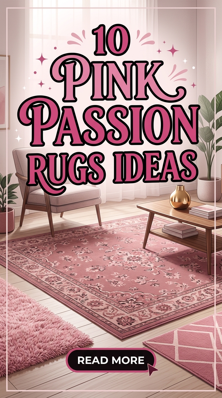 10 Pink Passion Rugs Ideas