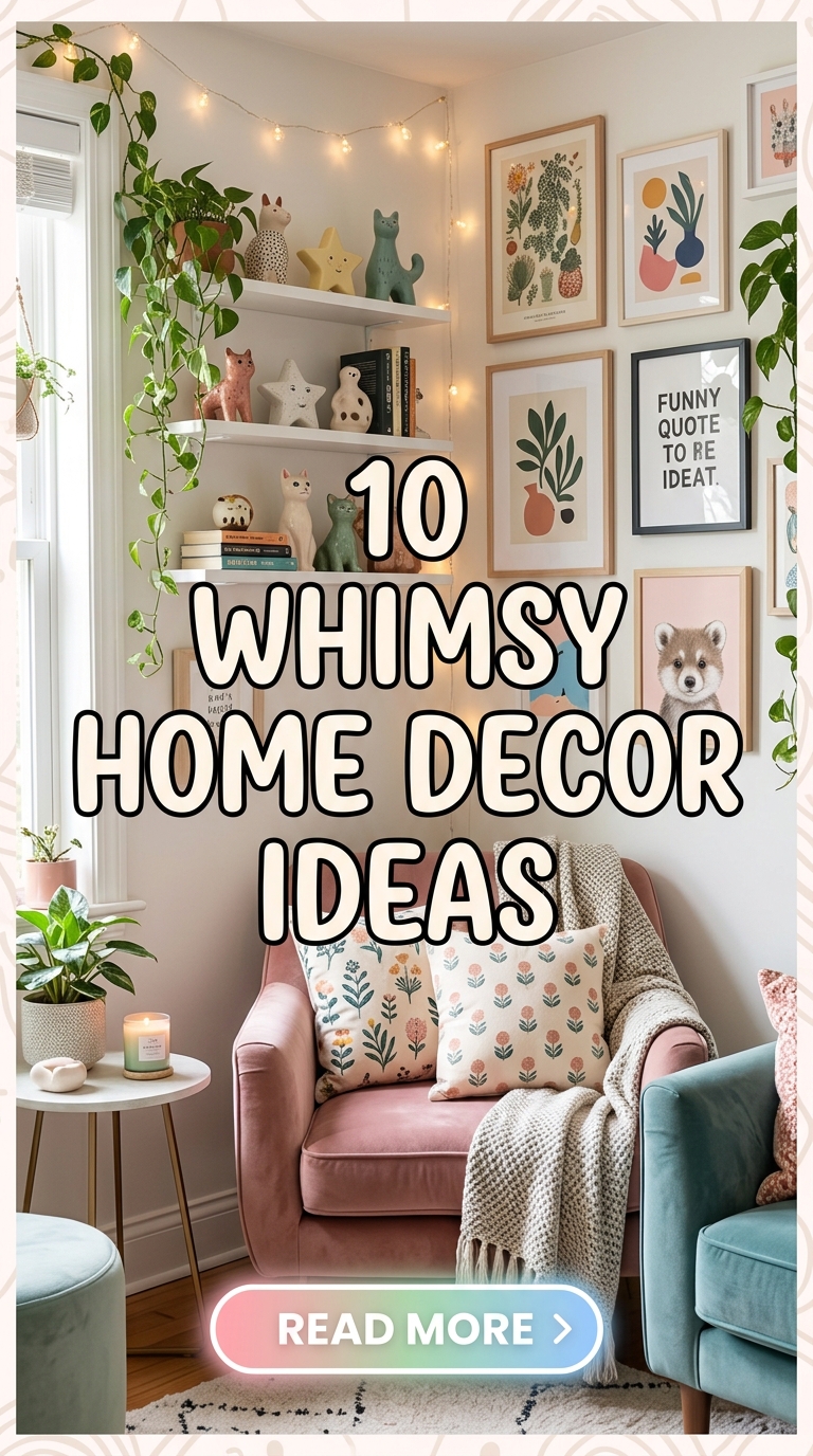 10 Whimsy Home Decor Ideas